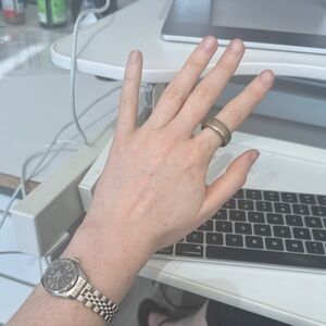 Smart Ring in Gold Finish